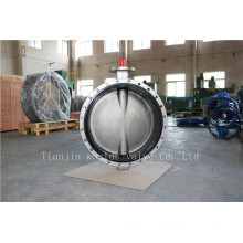 CF8 Double Flanged Butterfly Valve